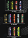 Awaken® Vape Etched Cartridges 1ml - Baked Churros (Hybrid)