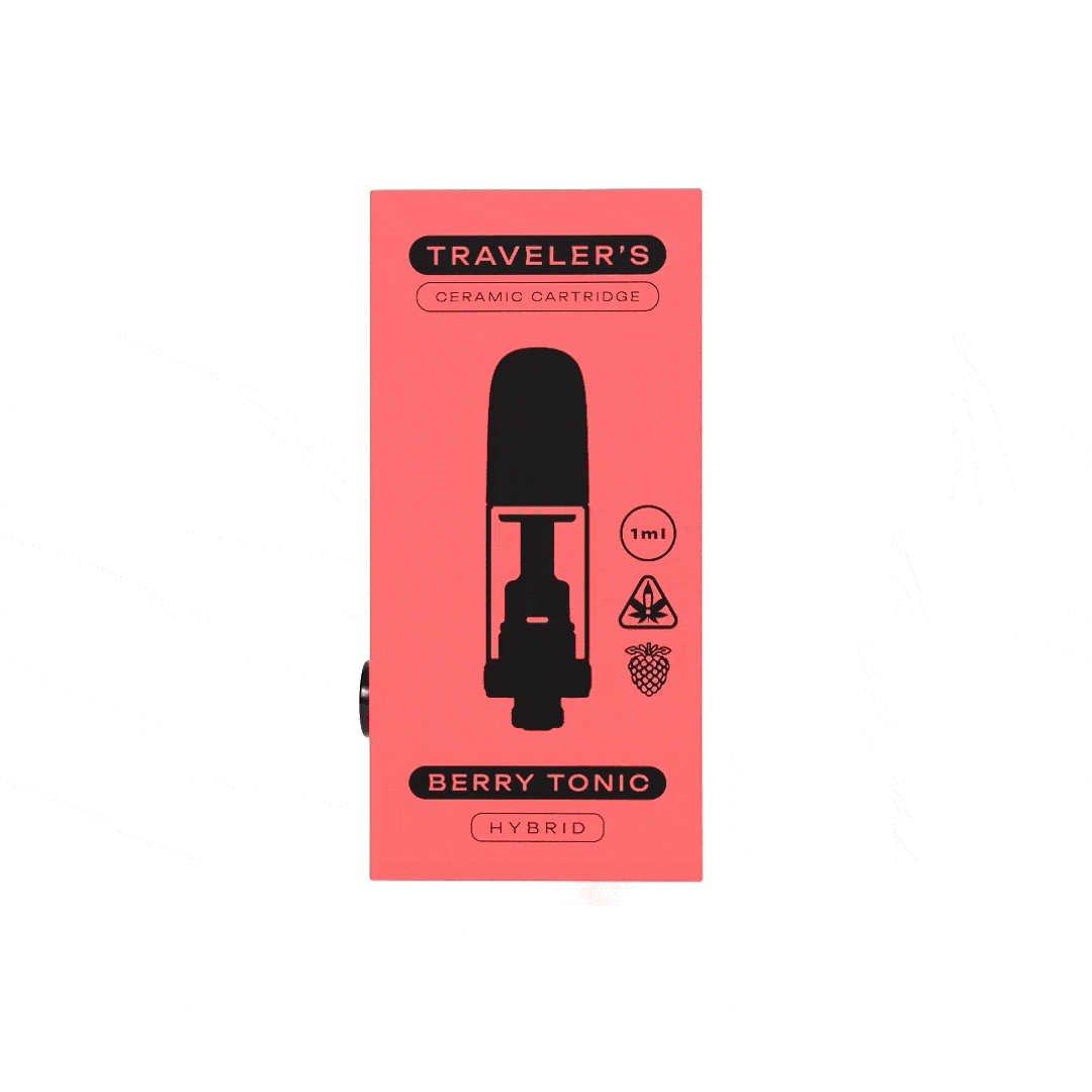 Traveler’s® Ceramic Vape Cartridges 1ml - Apple Sauce (Hybrid)