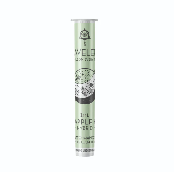 Traveler’s® Classic Vape Cartridges 1ml - Pineapple Kush (Hybrid)