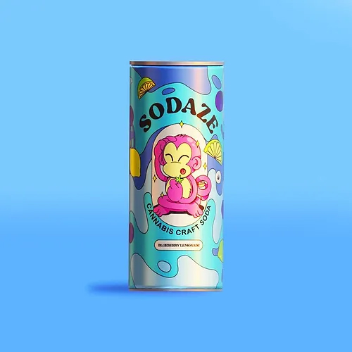 Sodaze Infused Craft Soda 30mg - Spicy Pineapple (250ml)