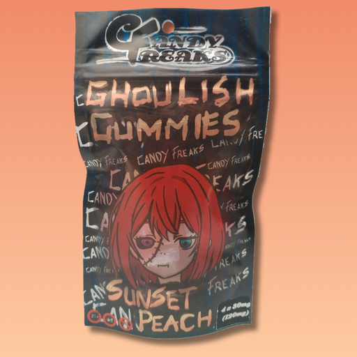 Candy Freaks Ghoulish Gummies - Bubbleganj 120mg (4x30mg)