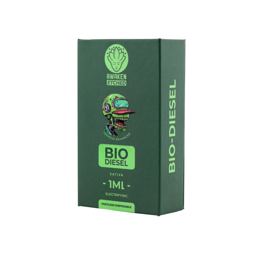 Awaken® Etched Disposable Vape 1ml - Paradise Skunk (Sativa)
