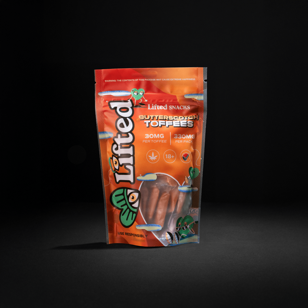 Lifted Butterscotch Toffees