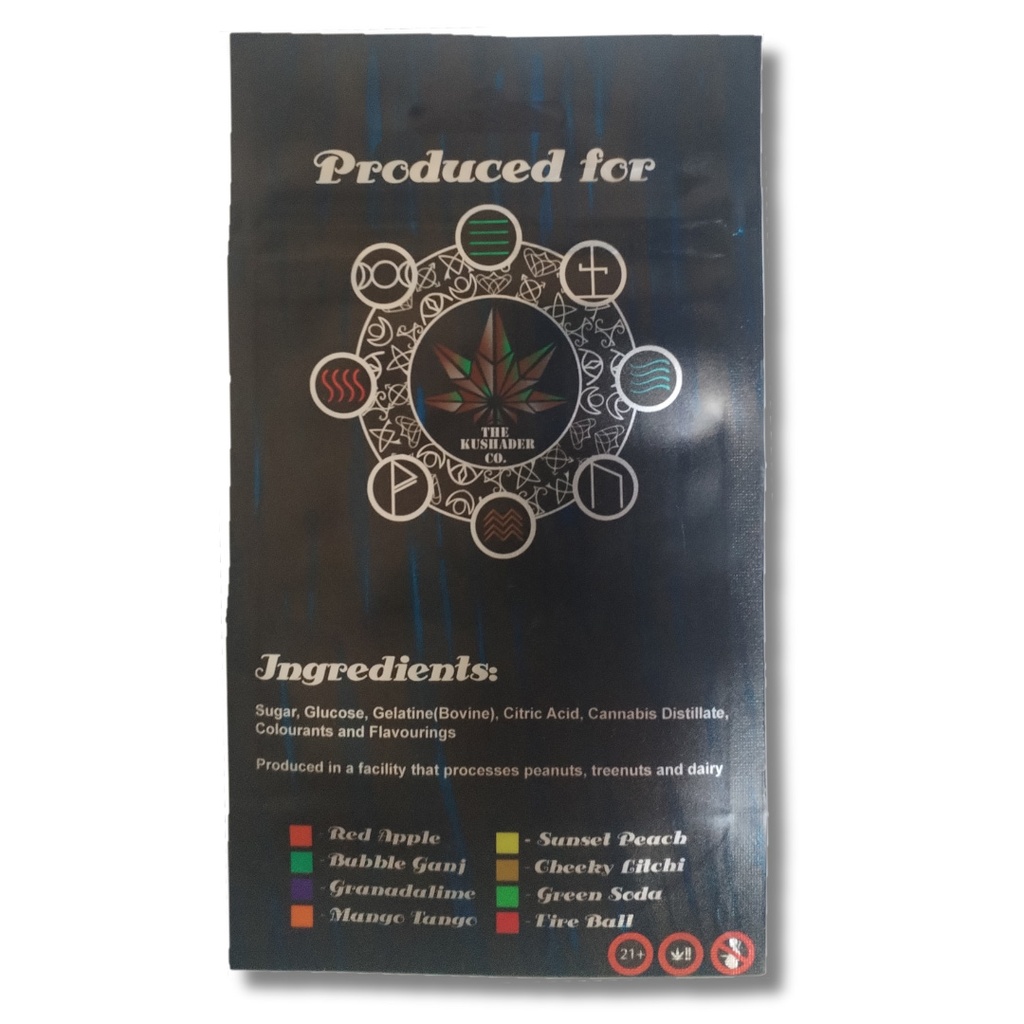 Candy Freaks Ghoulish Gummies - Poison Apple 120mg (4x30mg)