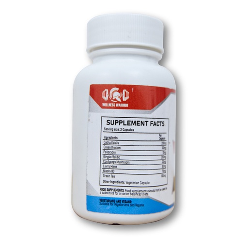 Wellness Warrior Nootropic 30's (copy)