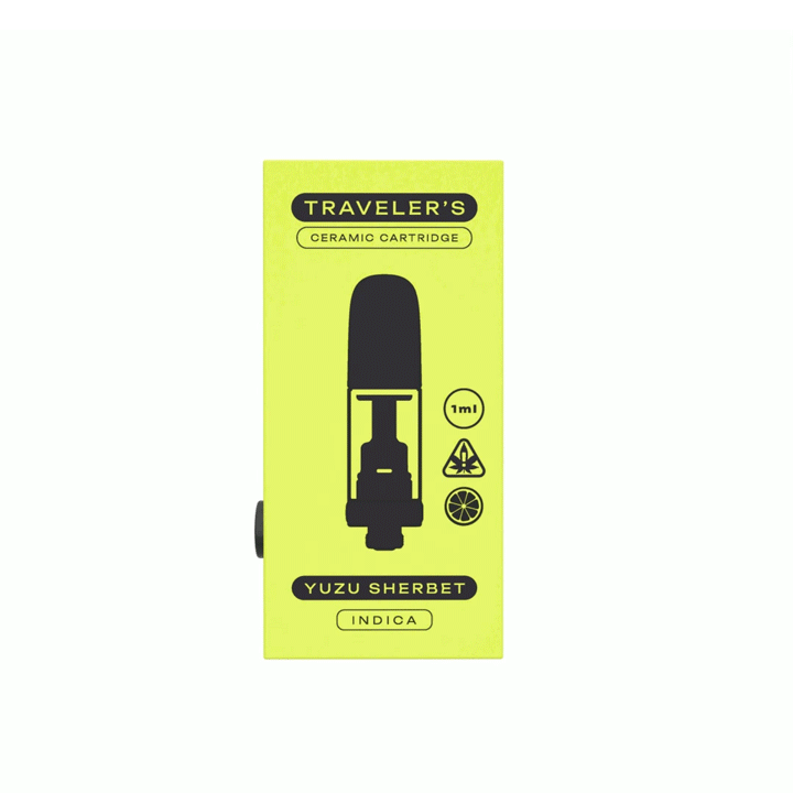 Traveler’s® Ceramic Vape Cartridges 1ml - Apple Sauce (Hybrid)