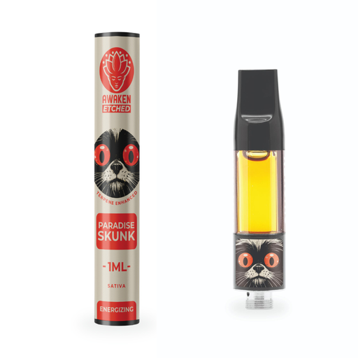 Awaken® Vape Etched Cartridges 1ml - Paradise Skunk (Sativa)