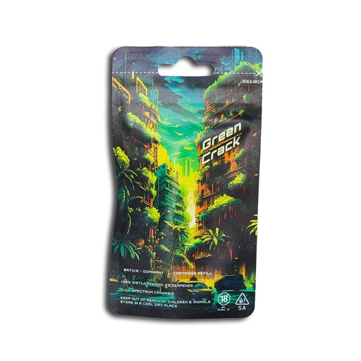 Dreamers Vape Carts 1ml Full Spectrum - Green Crack (Sativa)