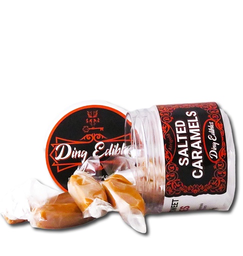 Salted Caramel Toffee 250mg (10x25mg) - Sativa