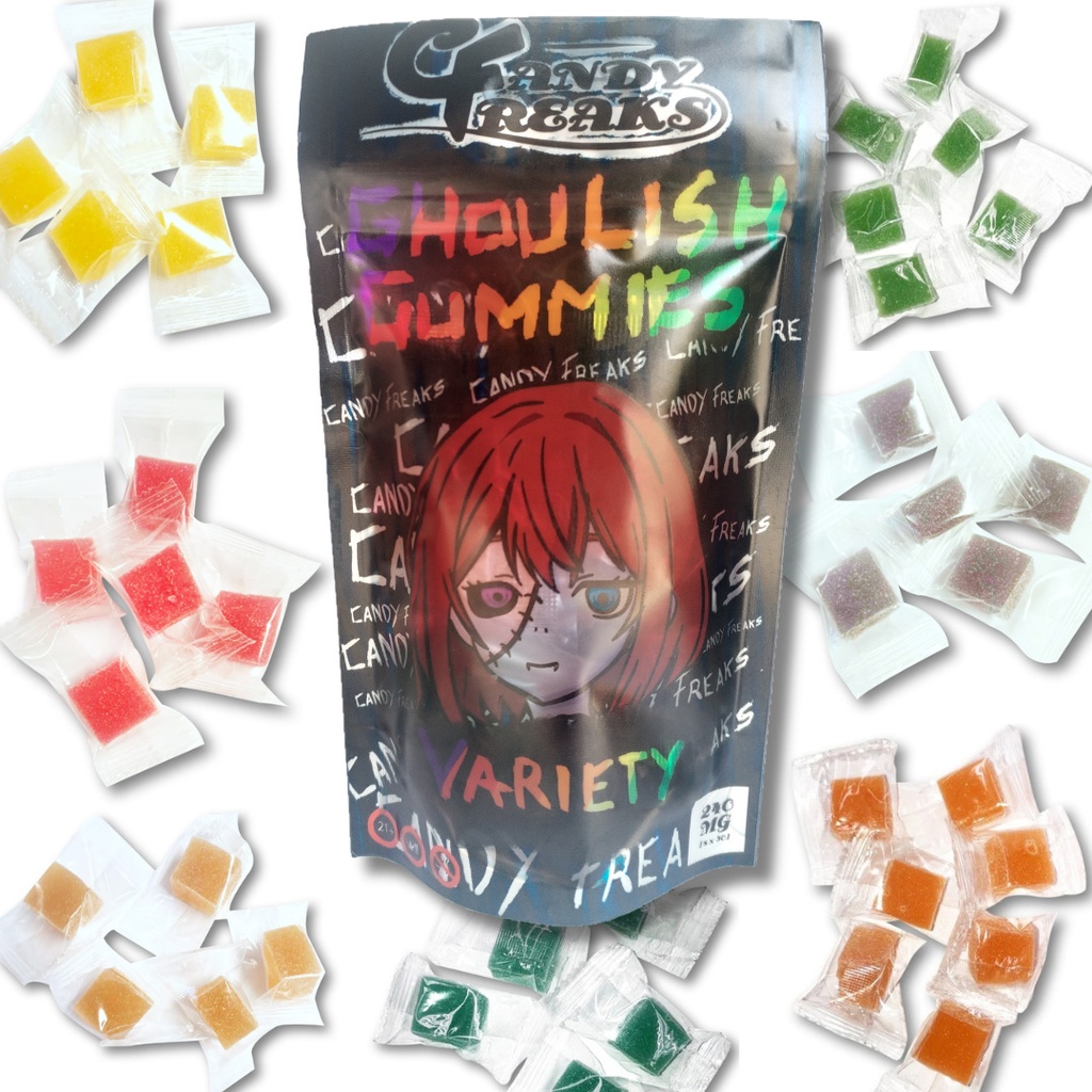 Candy Freaks Ghoulish Gummies - Variety 240mg (8x30mg)