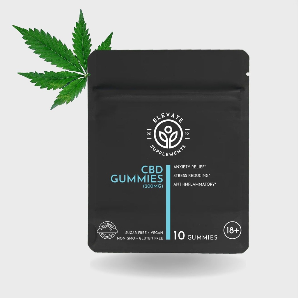 CBD Gummies 200mg (10x20mg)