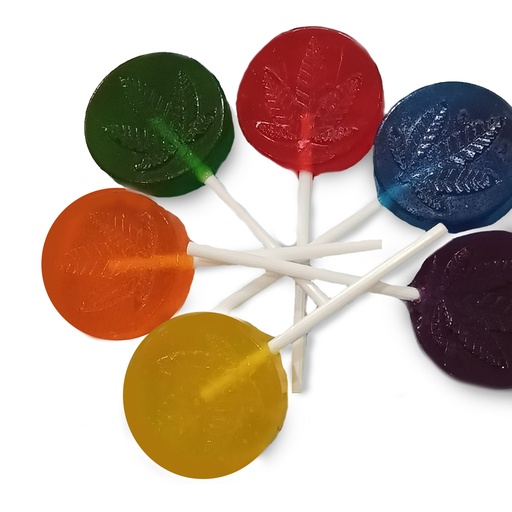 CBD Lollipops (Pack of 10) (10 mg, Blueberry)