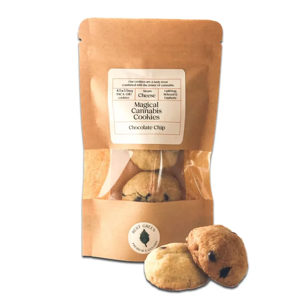 Choc-Chip Cannabis Space Cookies 2000mg (Party Pack 40x50mg)