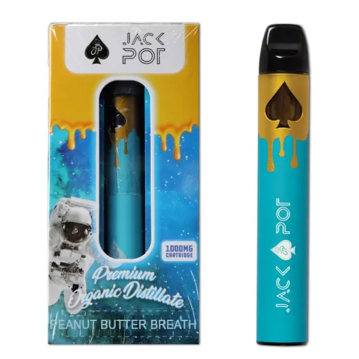Distillate Disposable Vapes 1ml - Peanut Butter Breath (Indica)