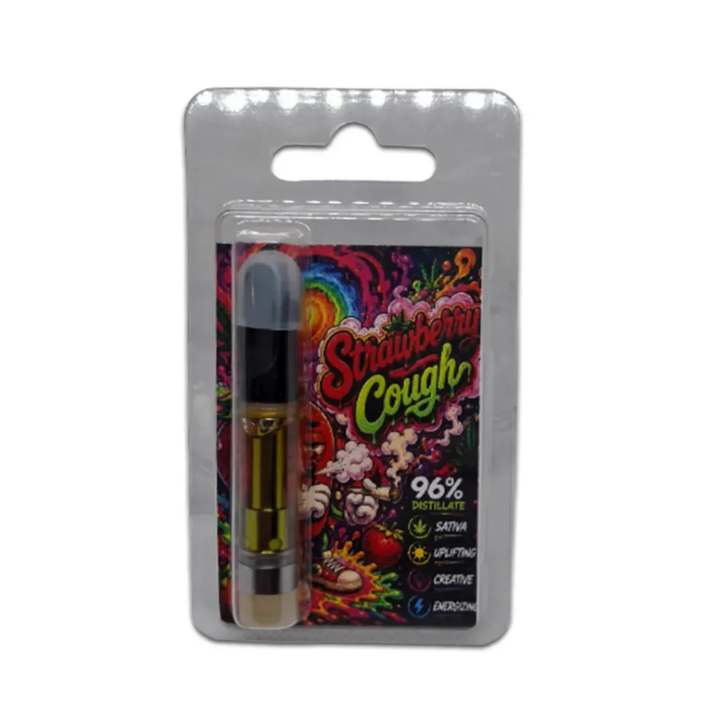 Distillate Vape Cart 1ml - Strawberry Cough (Sativa)