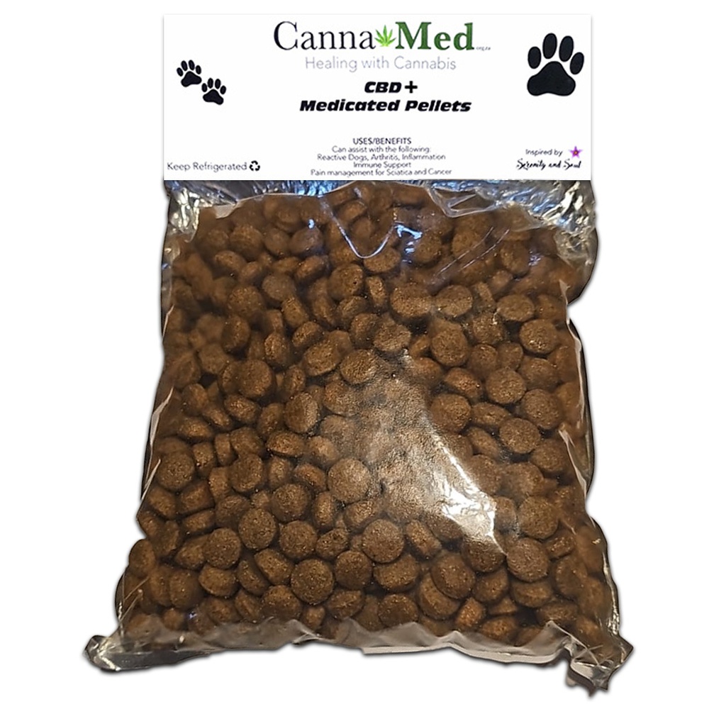 CBD Plus Medicated Pellets 1kg Bag