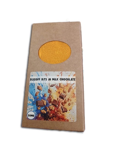 100g Biscoff Cookie Crumble & Milk Chocolate Slabs (Pack of 3) (25 mg)