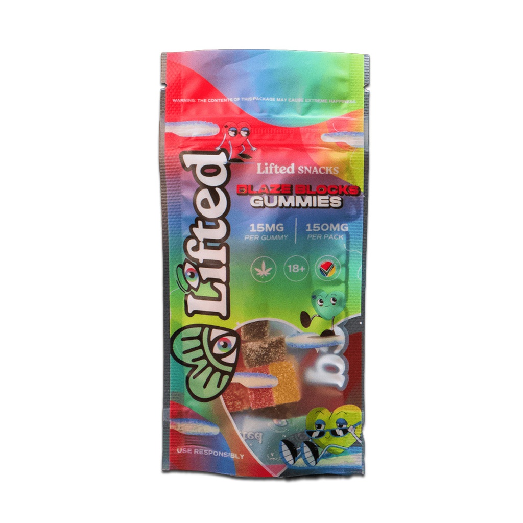 Blaze Block Gummies 150mg (10x15mg)