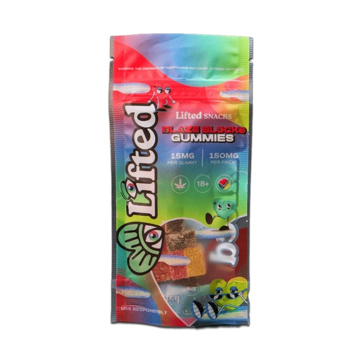 Blaze Block Gummies 150mg (10x15mg)