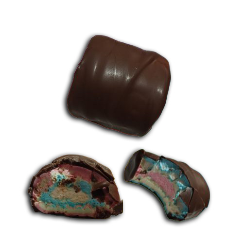 Easter Eggs (Chocolate-Coated Rainbow Mallows) 50mg