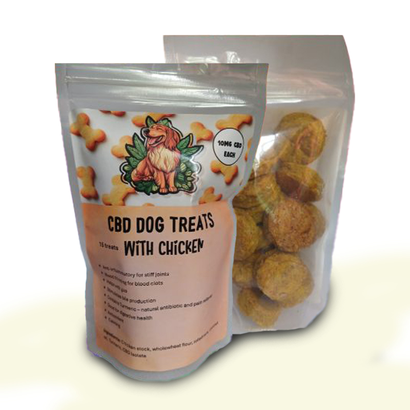 CBD Dog Treats with Chicken 150mg (15x10mg)