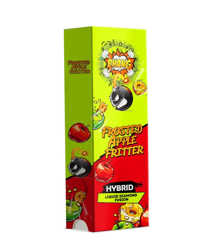 Bhang Bars Liquid Diamond Fusion THC Vapes 2g - Frosted Apple Fritter (Hybrid)