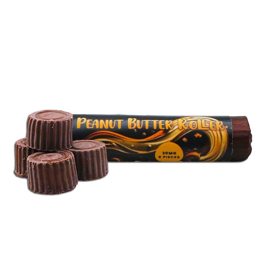 Rollers 120mg Full Spectrum (6x20mg) - Peanut Butter Cup