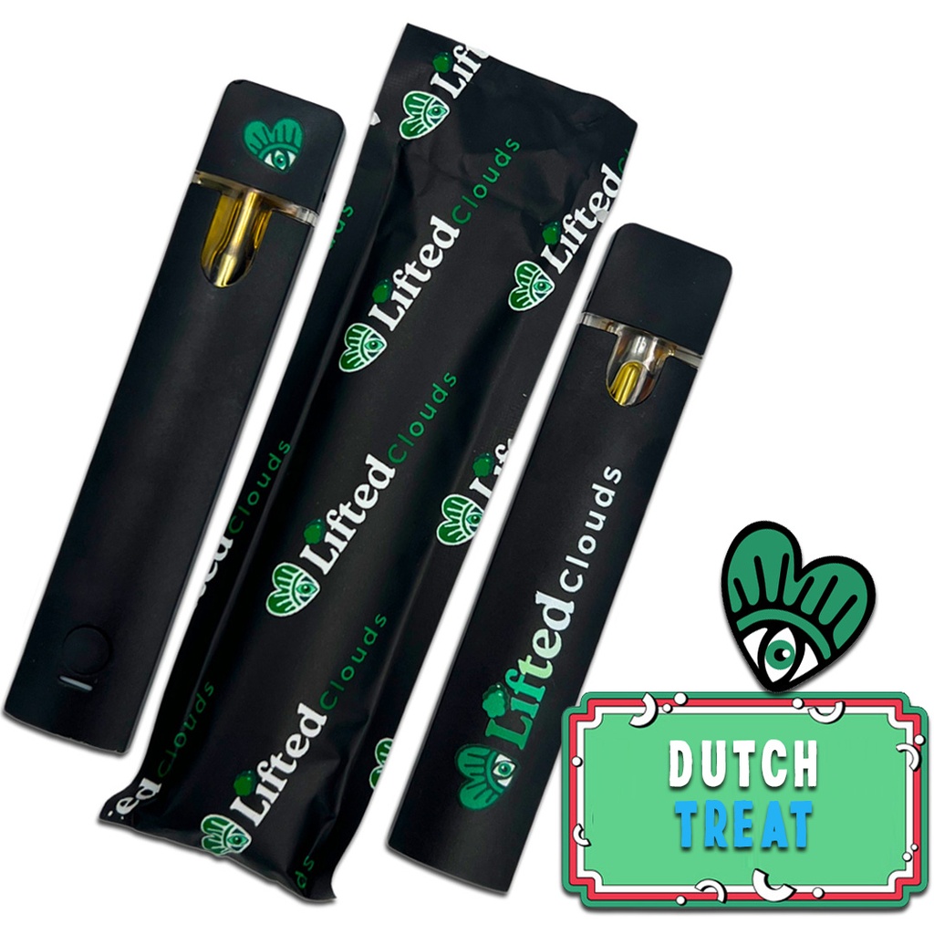 Lifted Delta 9 Disposable Vape 0.5ml (in a sleeve) - Dutch Treat (Indica)