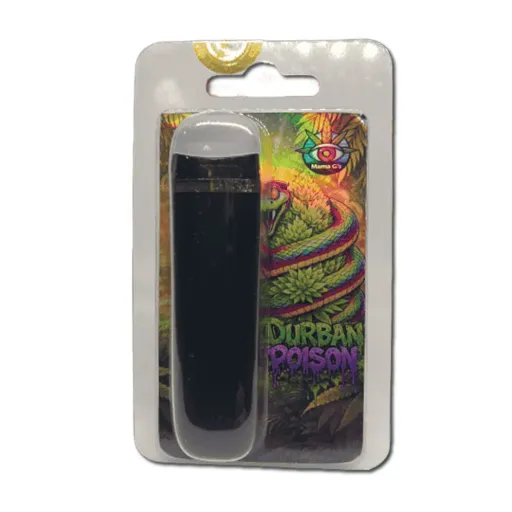 Pure Distillate Disposable Vapes 1ml - Durban Poison (Sativa)