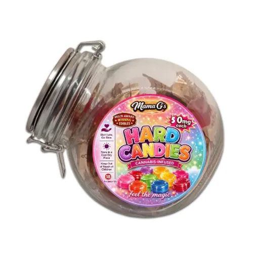 Sugar Free Hard Candies - Assorted Flavours 2500mg (50x50mg)